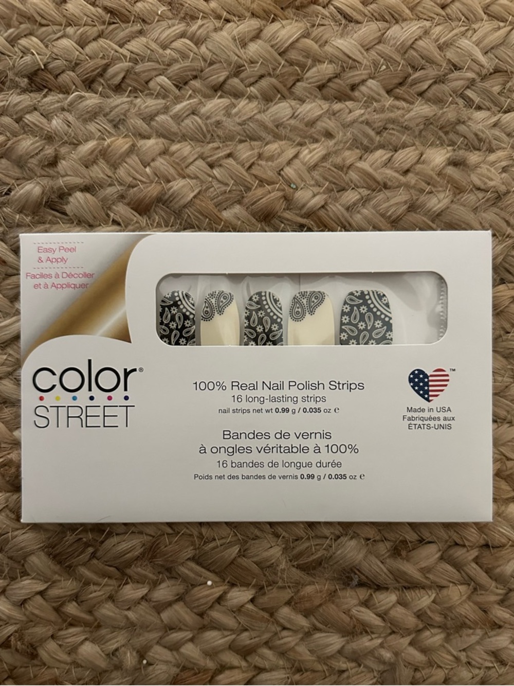 Colorstreet nail polish strips